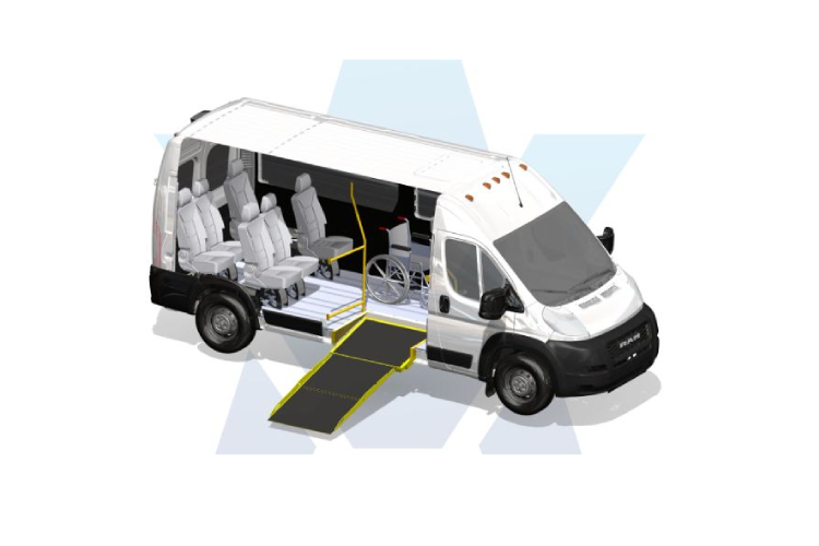 promaster wheelchair van