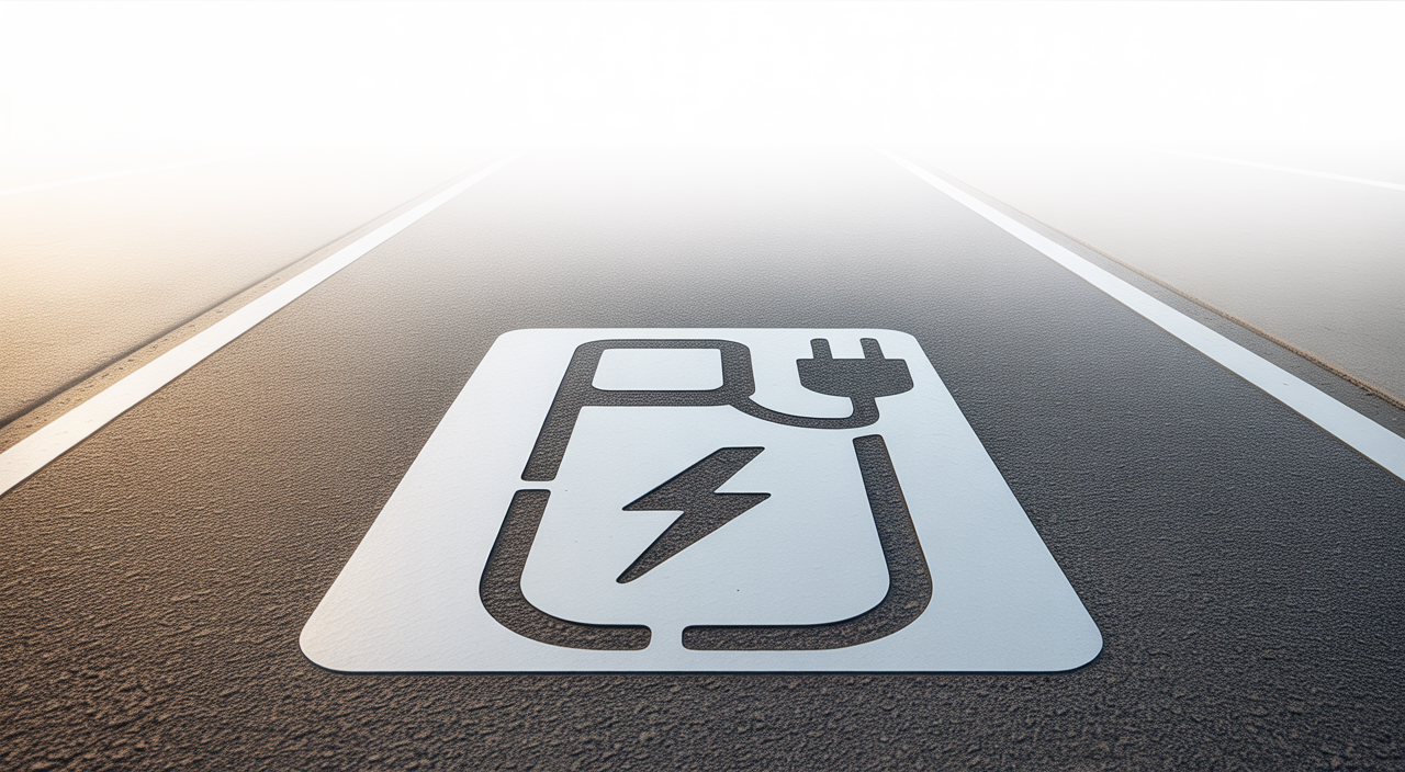 Durable Stencils for Parking Lot